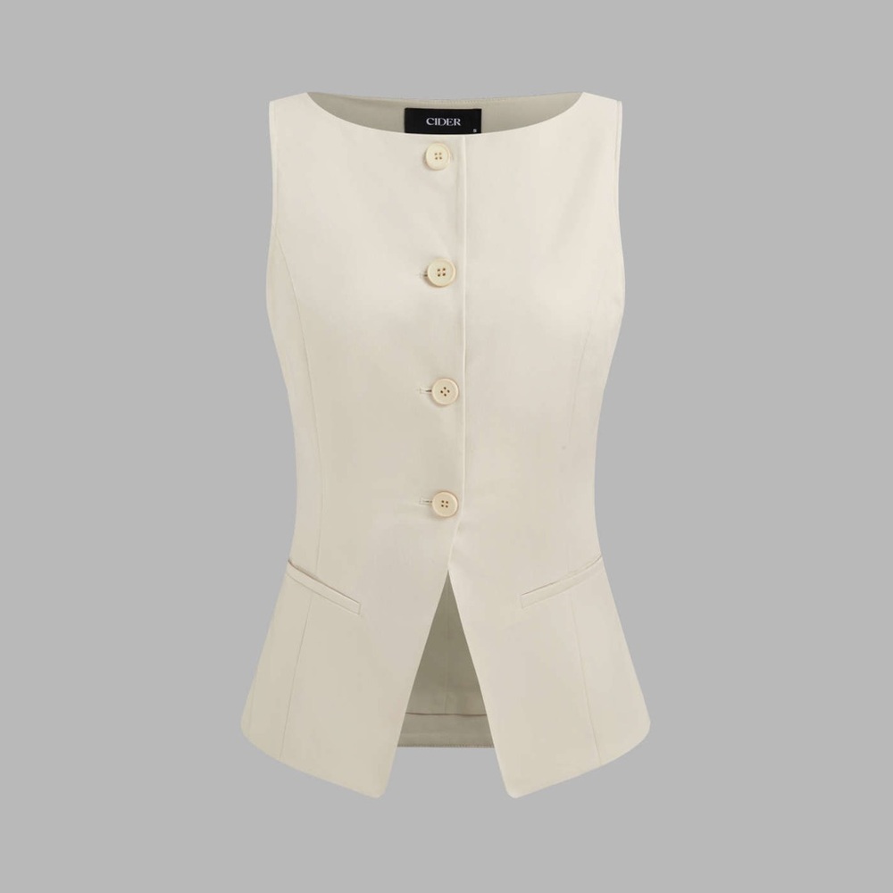 Tan Cider Vest